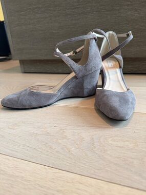 Cole Haan suede wedges